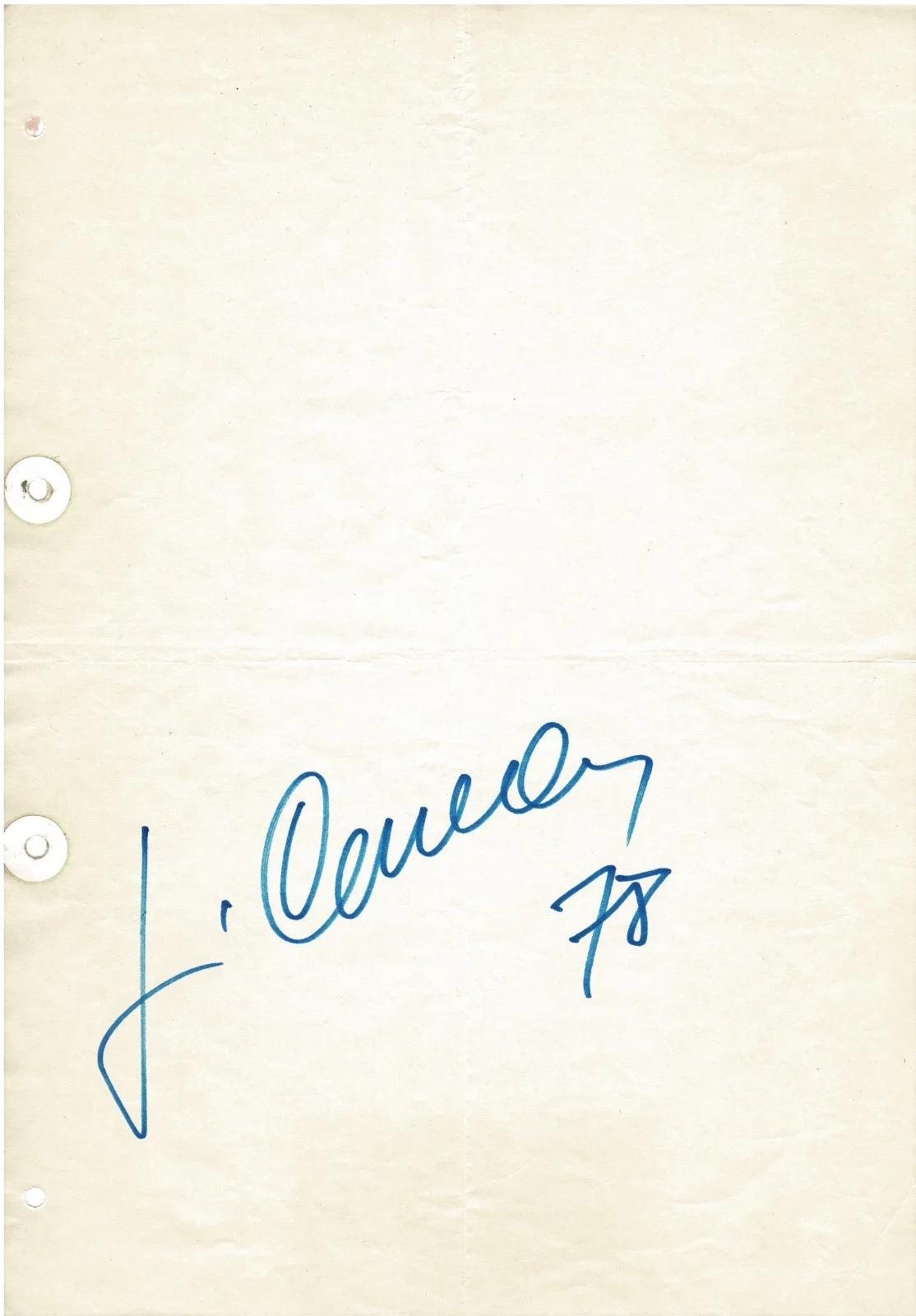 Lot of 2 Autographs Placido Domingo & José Carreras Opera Tenors 1978-79 CoA, изображение 5