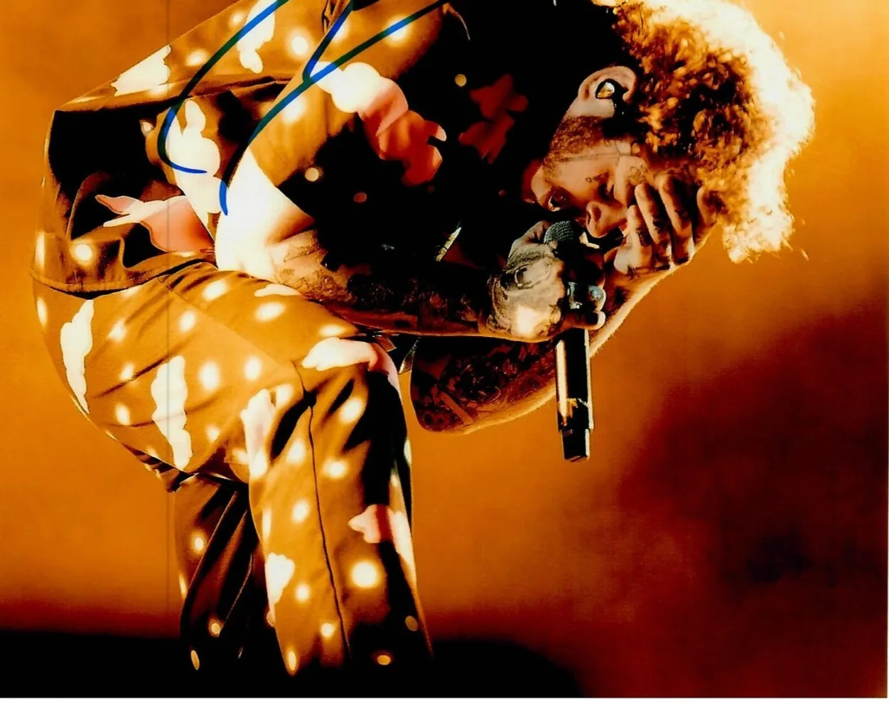 Post Malone Singer Rapper Producer Actor Signed Autographed 8 x 10 Photo TTM COA, image 3