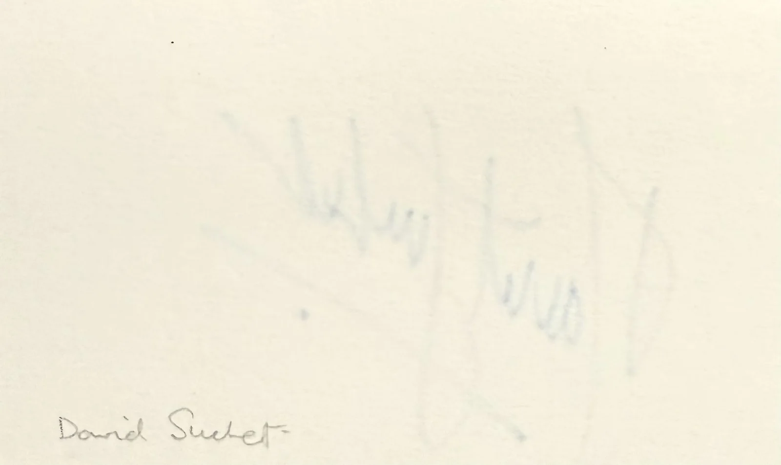 David Suchet — DAVID SUCHET Signed Autograph 3x5 INDEX CARD Evil Under the Sun A Perfect Murder, image 4