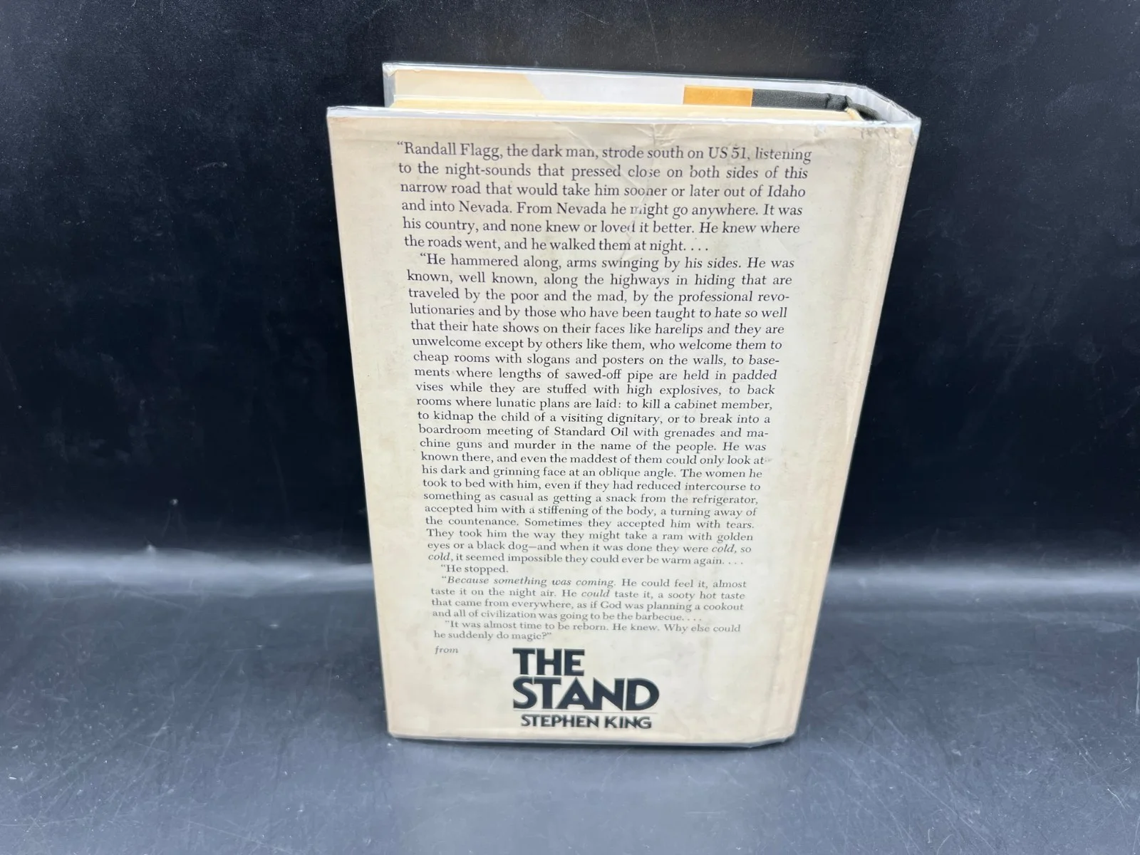 Stephen King — 1978 Stephen King Signed The Stand 1st Edition USA Hardcover Book JSA LOA, image 5