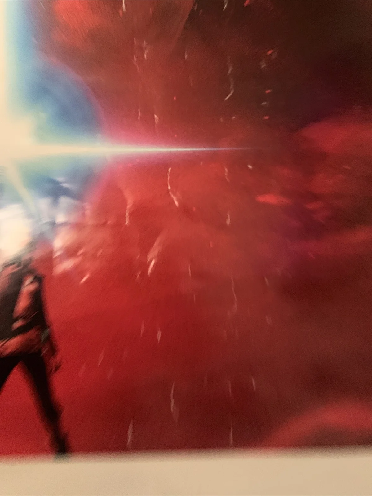 Original Star Wars Last Jedi Cinema Double Sided Reverse Print Poster Advance, изображение 5