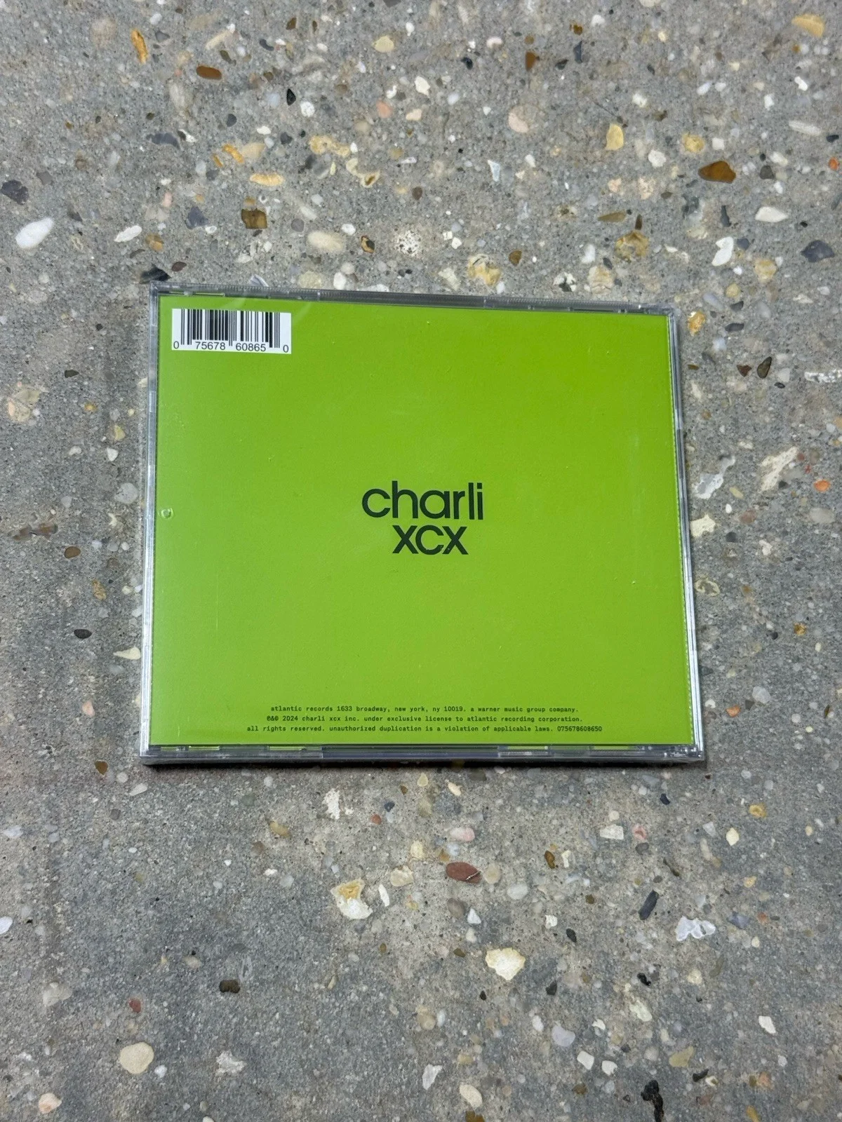 Charli XCX BRAT SIGNED CD IN HAND, image 2
