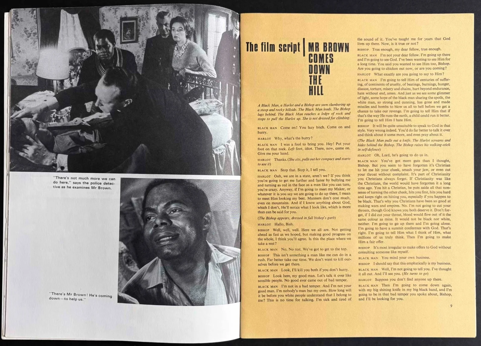 Mr Brown Comes Down the Hill ORIGINAL Film Movie Brochure Eric Flynn 1965, изображение 4
