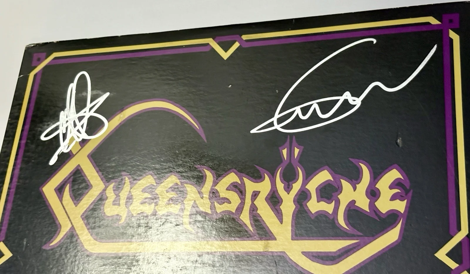 Queensryche Autograph Vinyl🎸Tate,Jackson,Wilton,Degarmo🎸🎸🔥🔥, image 2