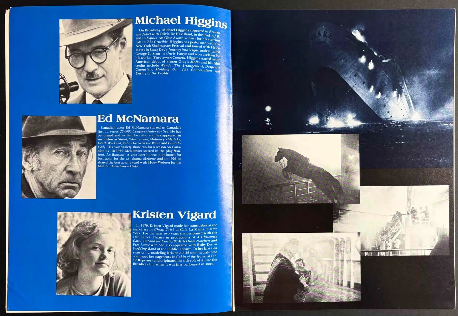 Black Stallion ORIGINAL Film Movie Brochure Kelly Reno Teri Garr 1979, изображение 2