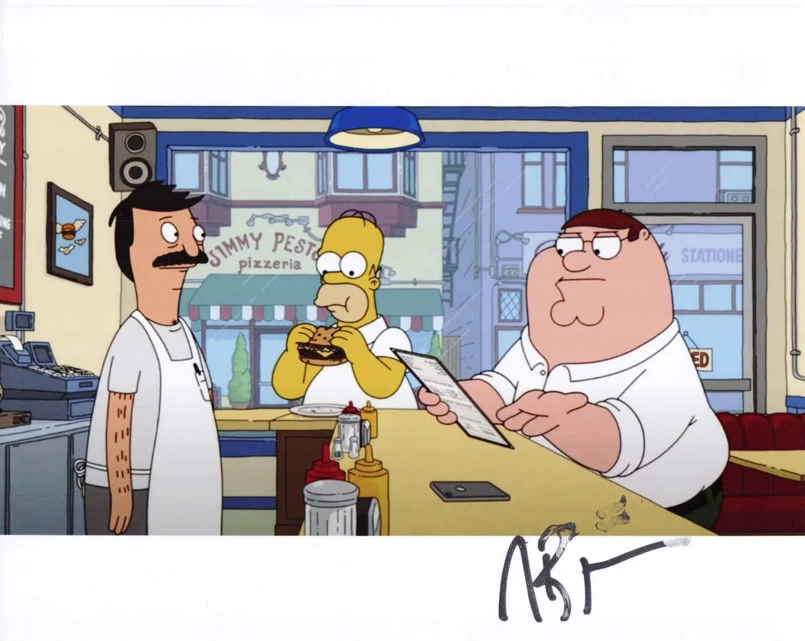 H. Jon Benjamin — H. Jon Benjamin signed autographed 8x10 Photo Bob Belcher Bob's Burgers
