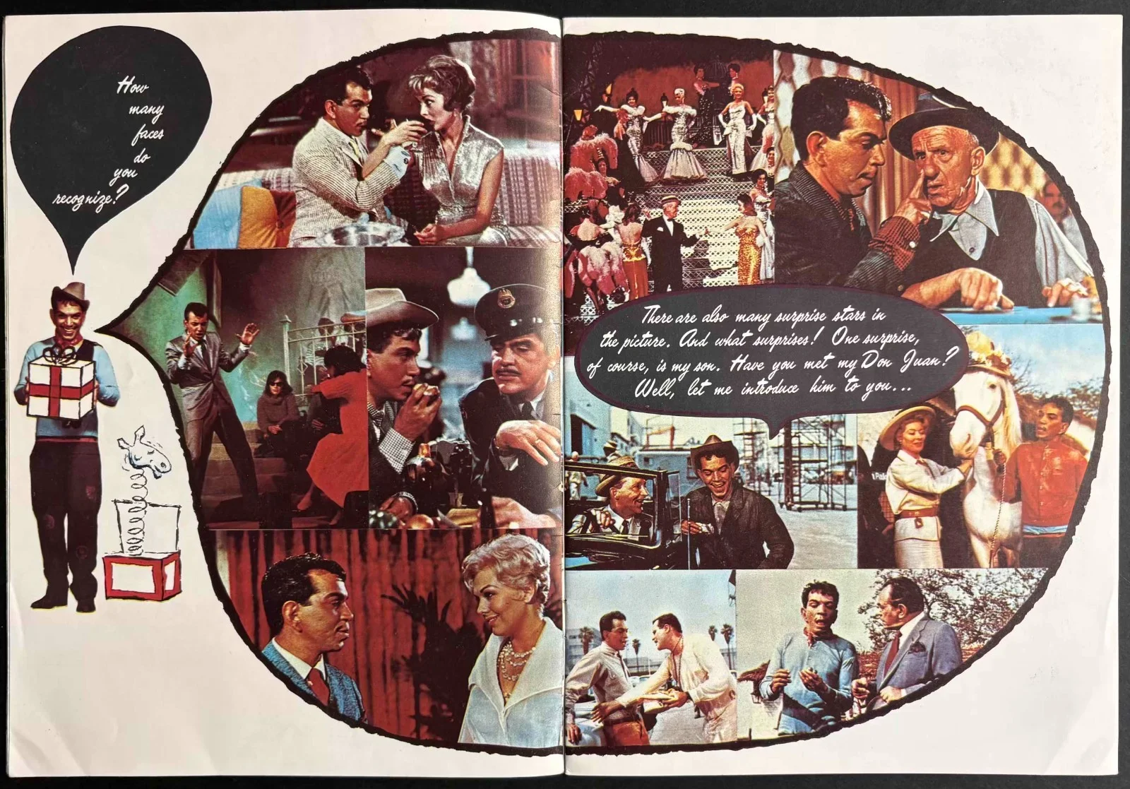 Pepe ORIGINAL Film Movie Brochure Cantinflas Tony Curtis 1960, изображение 2