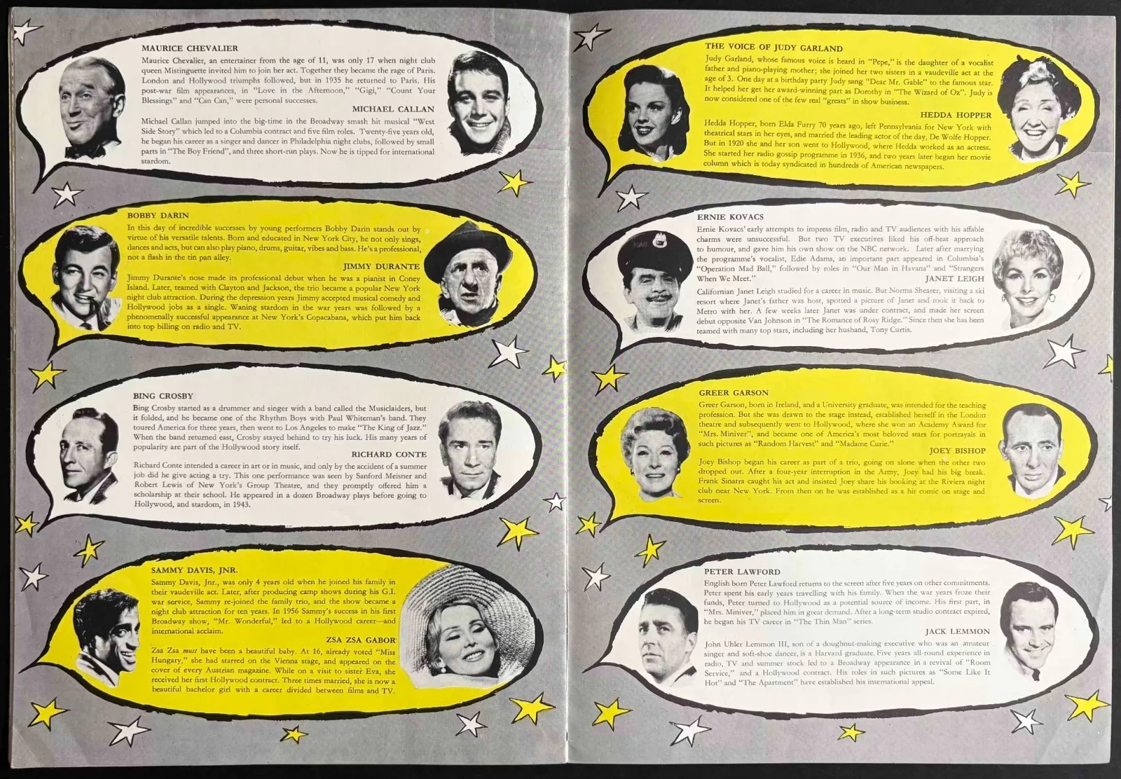 Pepe ORIGINAL Film Movie Brochure Cantinflas Tony Curtis 1960, изображение 3