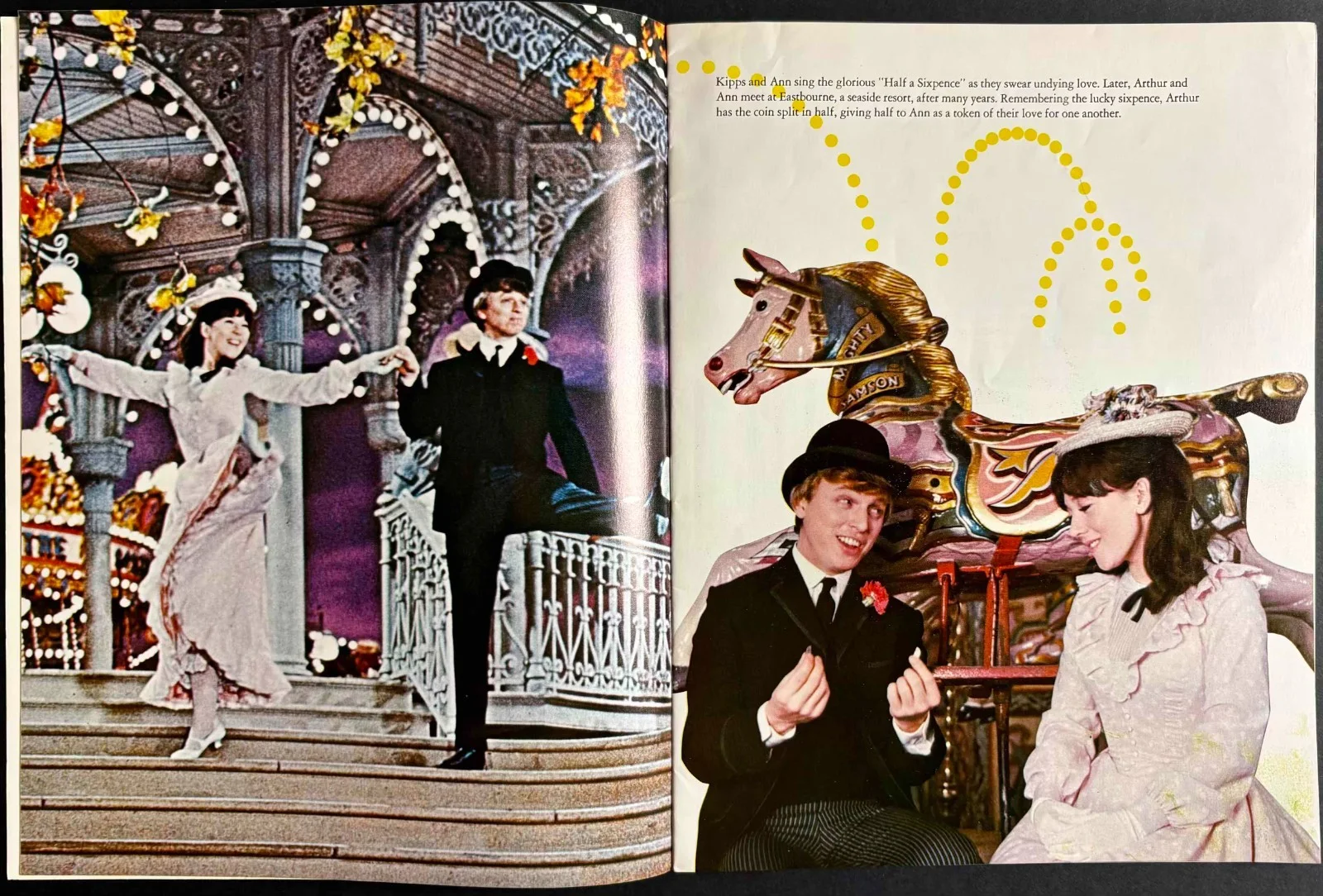 Half a Sixpence ORIGINAL Film Movie Brochure Tommy Steele 1967, изображение 2