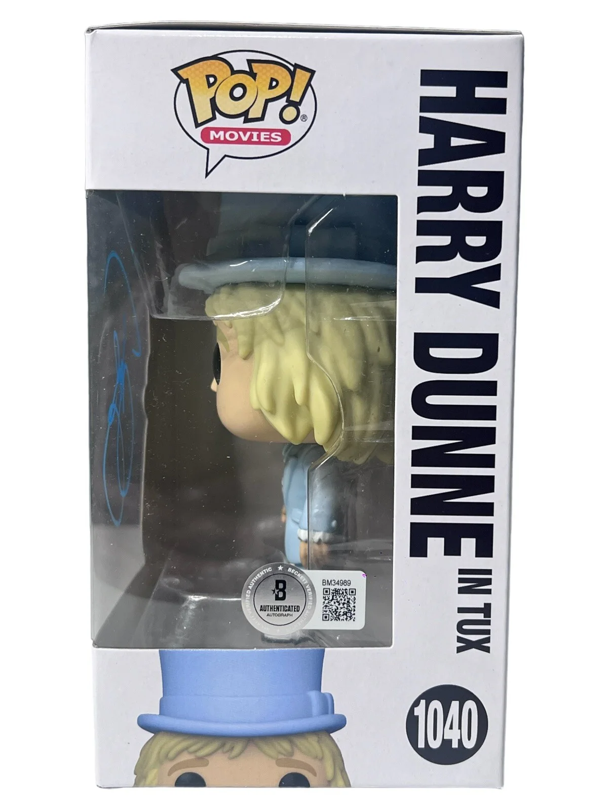 Jeff Daniels — RARE JEFF DANIELS DUMB AND DUMBER HARRY DUNNE SIGNED FUNKO BECKETT BM34989 PROOF, изображение 2