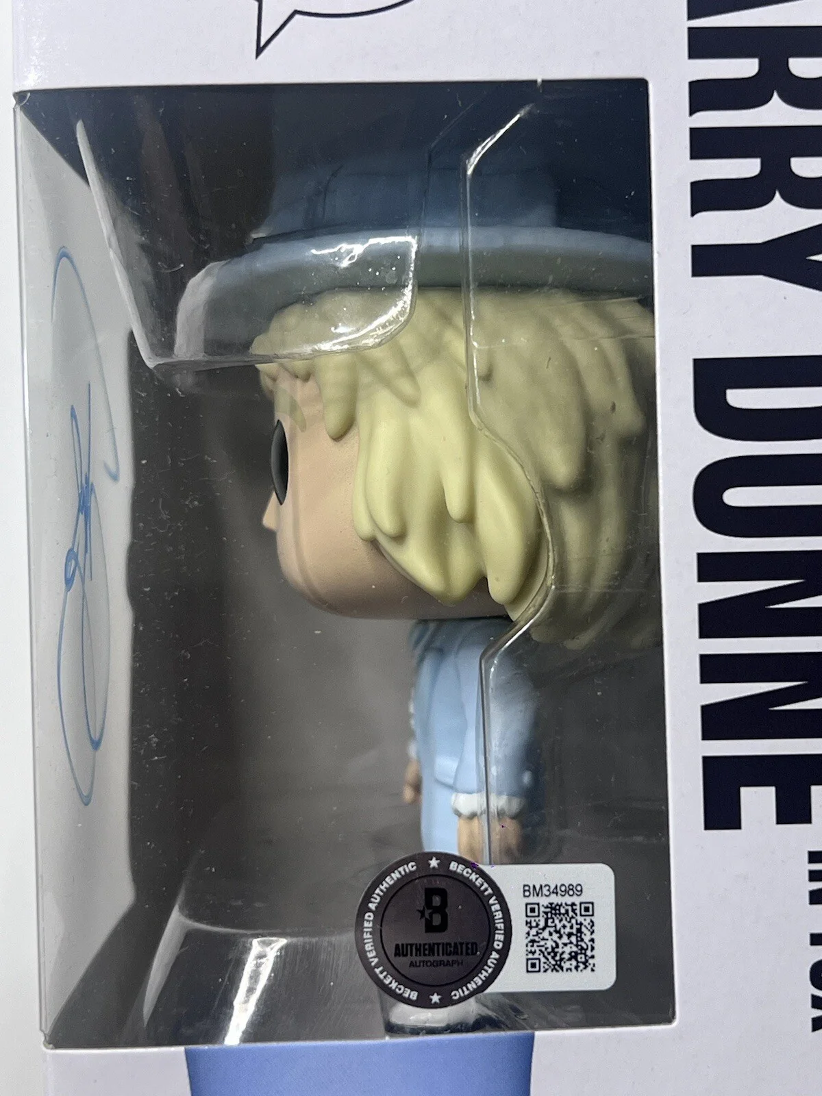 Jeff Daniels — RARE JEFF DANIELS DUMB AND DUMBER HARRY DUNNE SIGNED FUNKO BECKETT BM34989 PROOF, изображение 3