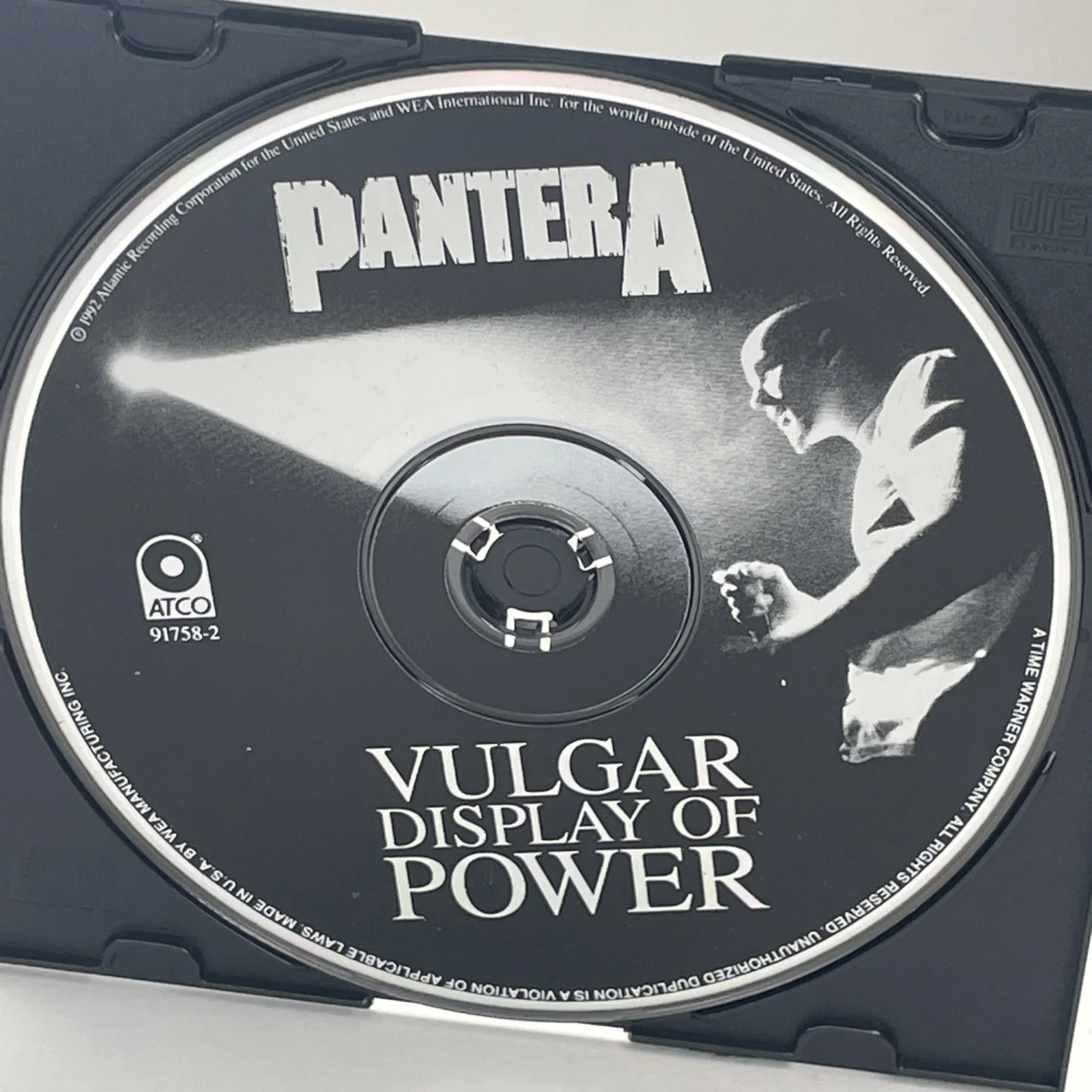 Vinnie Paul Pantera Vulgar Display of Power Signed Autographed CD Album [Read!], image 3