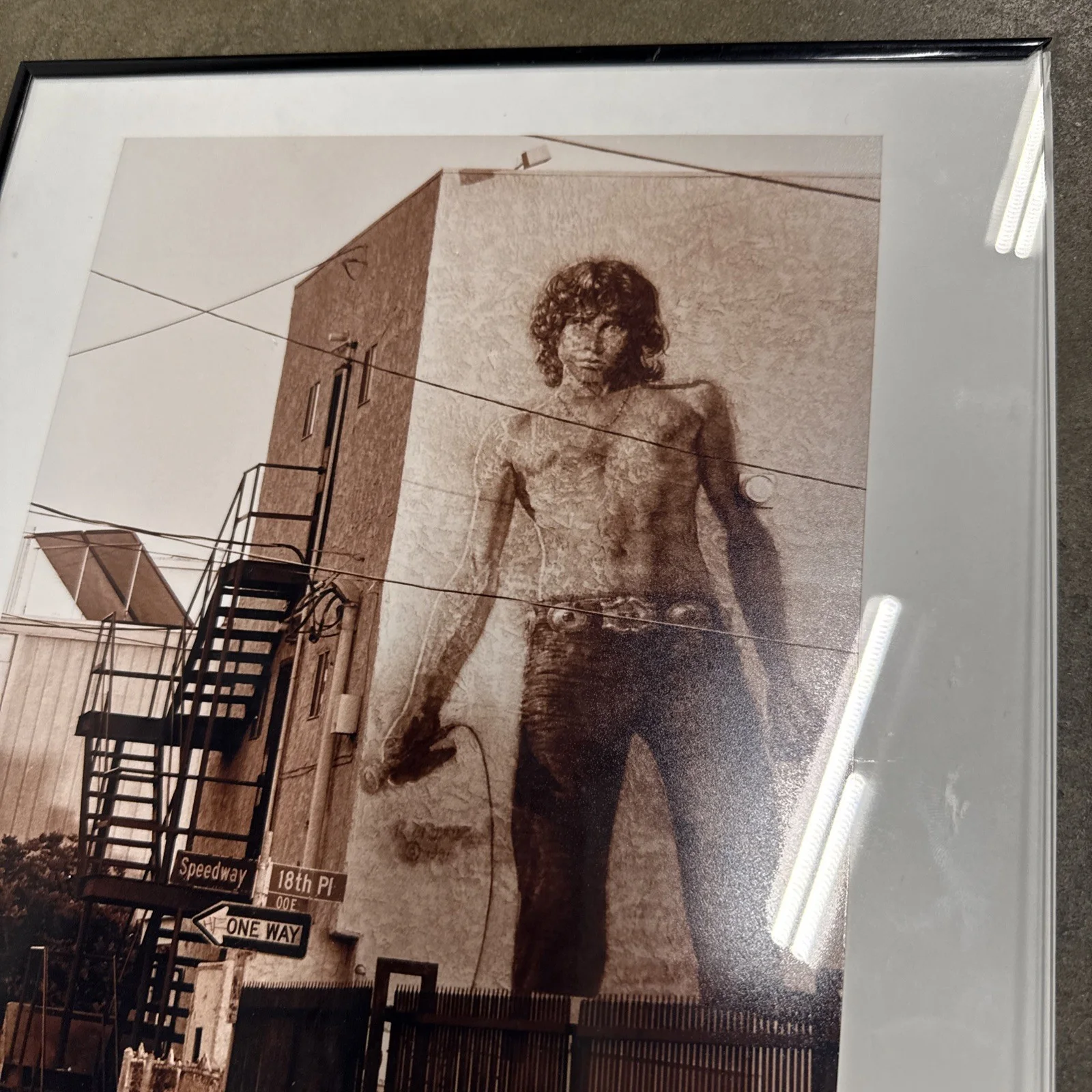Robert Kent Tusler — Signed Robert Kent Tusler “VENICE” Jim Morrison 1995, image 3