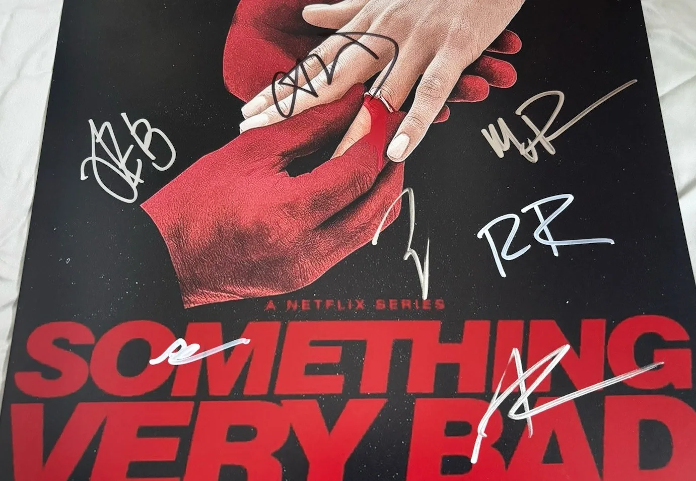 Something Very Bad Is Going To Happen Signed Cast 12x18 Photo x7 Camila Morrone, изображение 2