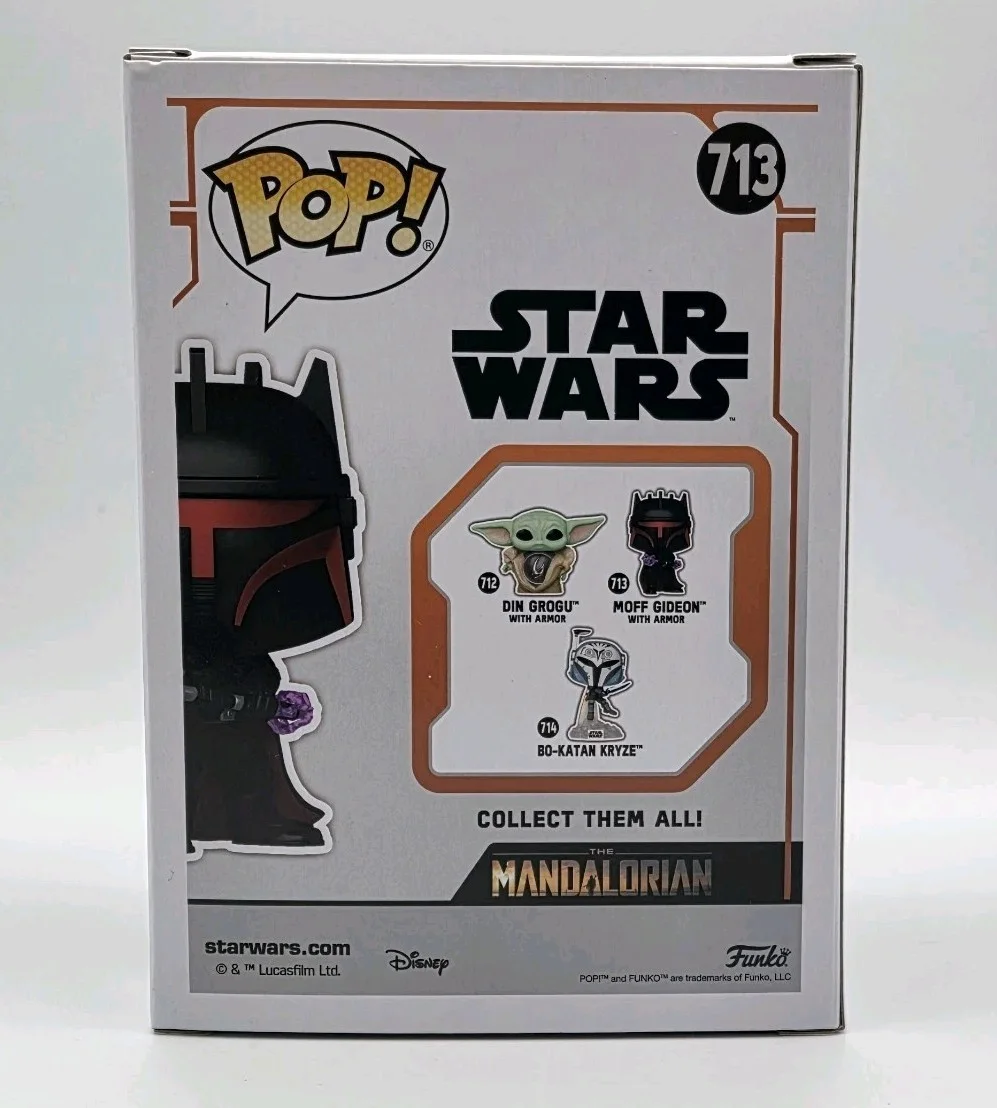 Giancarlo Esposito — Giancarlo Esposito Signed Moff Gideon Star Wars Funko Pop 713 UG COA, изображение 3