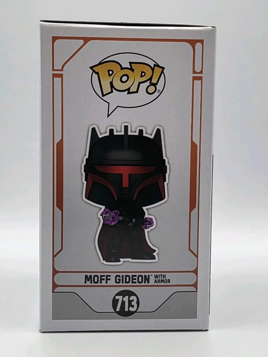 Giancarlo Esposito — Giancarlo Esposito Signed Moff Gideon Star Wars Funko Pop 713 UG COA, изображение 4