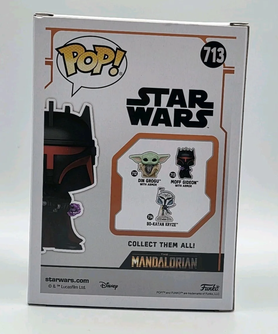 Giancarlo Esposito — Giancarlo Esposito Signed Moff Gideon Star Wars Funko Pop 713 UG COA, image 3