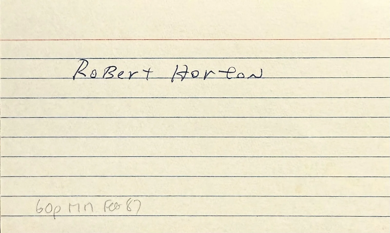 Robert Horton — ROBERT HORTON Signed Autographed 3 x 5 INDEX CARD & POSTCARDS WAGON TRAIN FLINT, изображение 2