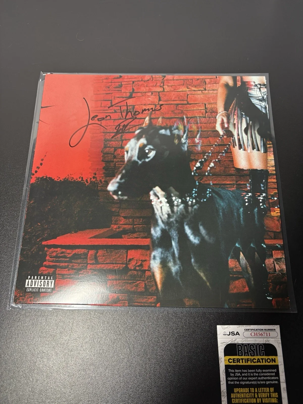 Leon Thomas Signed Vinyl Mutt Album LP Autographed Music Rare Hot JSA COA, image 2