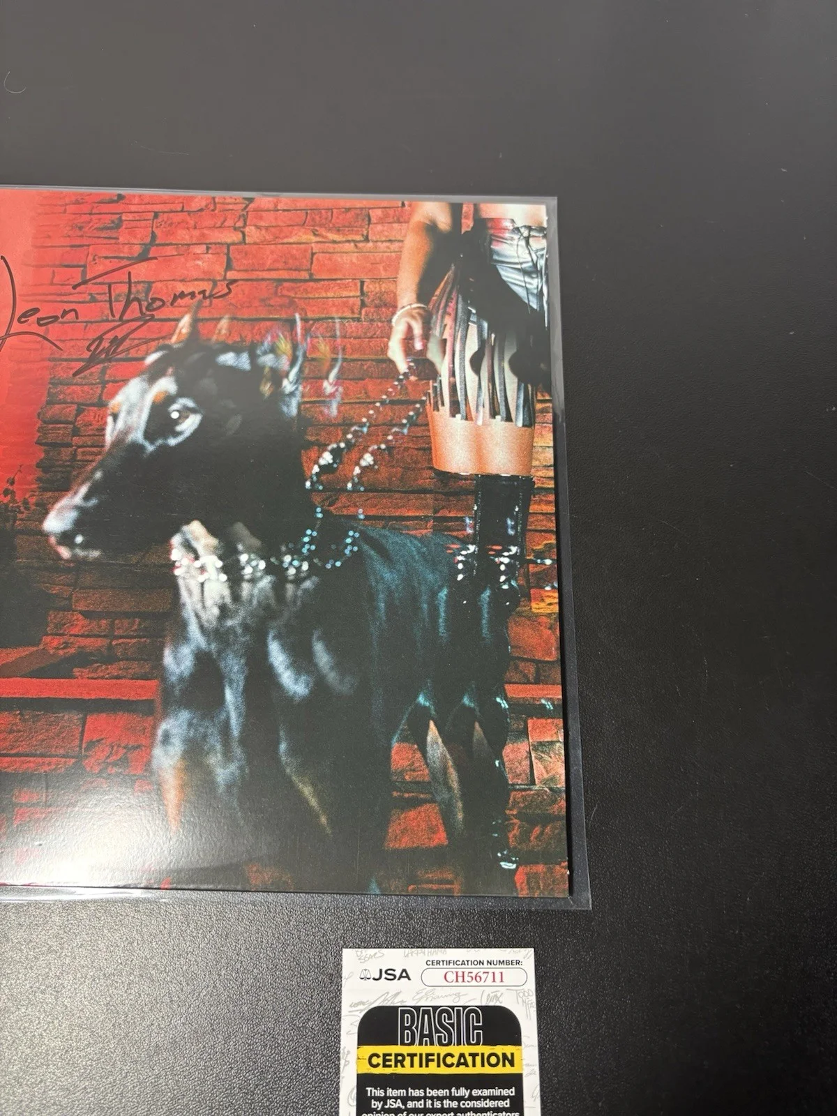 Leon Thomas Signed Vinyl Mutt Album LP Autographed Music Rare Hot JSA COA, image 4