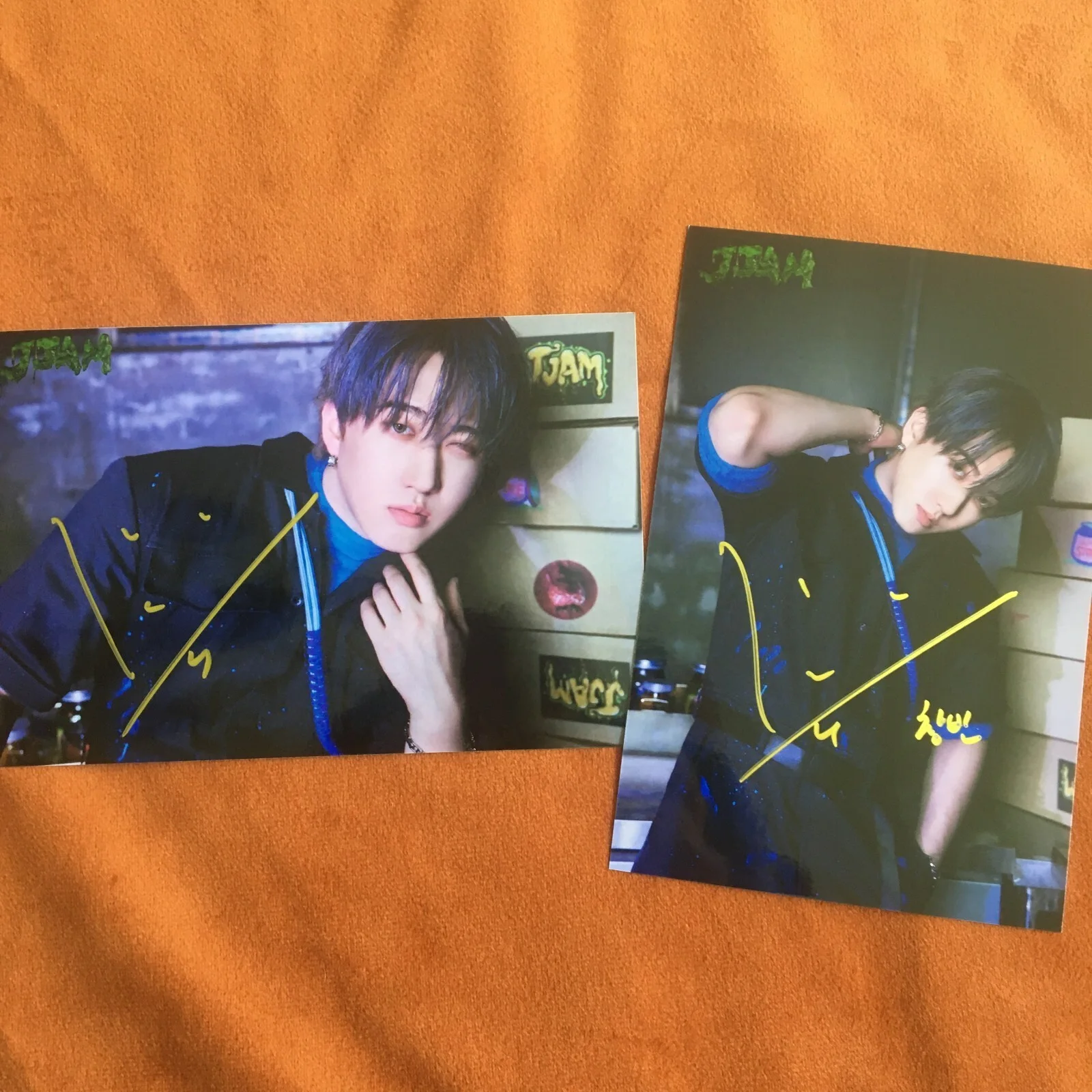 Stray Kids SEO CHANG BIN Photo JJAM Autographed Signed KPOP Collection 4*6, изображение 2