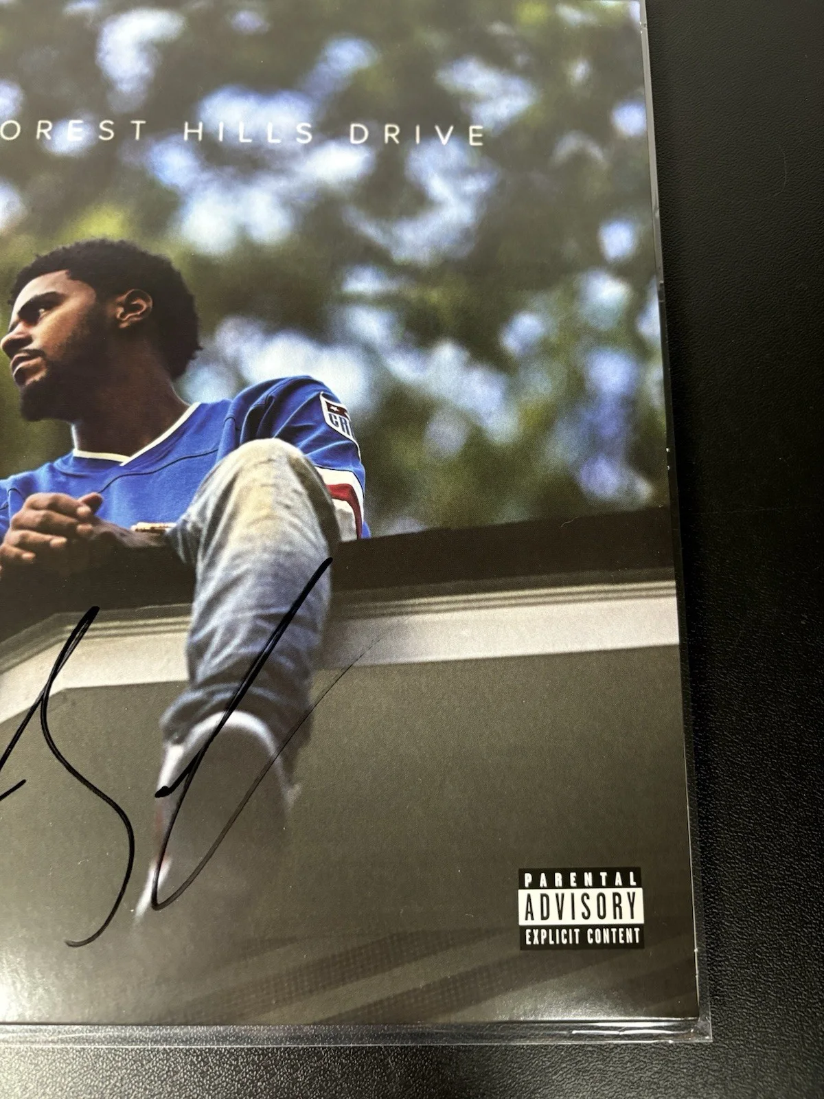 J Cole Autographed Signed 2014 Forest Hill Drive Vinyl LP JSA COA Rare, изображение 5