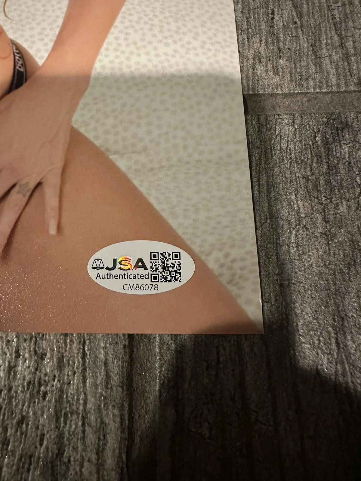 TEAGAN PRESLEY SIGNED 8X10 PHOTO STAR AUTOGRAPHED JSA COA MODEL ADULT AVN 2, image 2