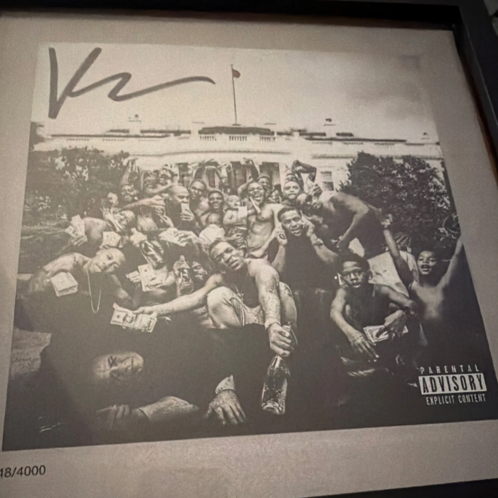 Autographed To Pimp a Butterfly Album Insert Framed VIP Limited Edition /4000, изображение 2