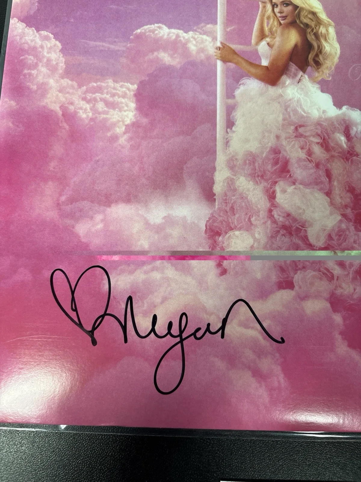 MEGAN MORONEY CLOUD 9 AUTOGRAPHED SIGNED VINYL JSA COA HOT COUNTRY MUSIC, image 5