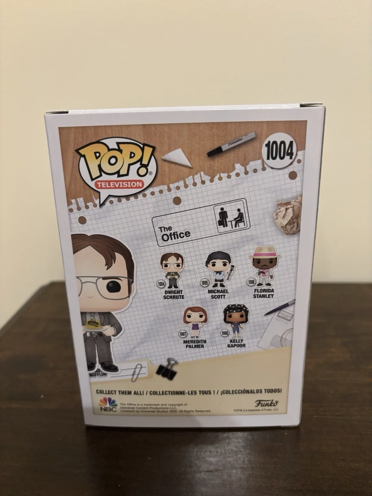 Rainn Wilson — Rainn Wilson Signed Dwight Schrute Funko Pop 1004 The Office Autograph Quote, изображение 5