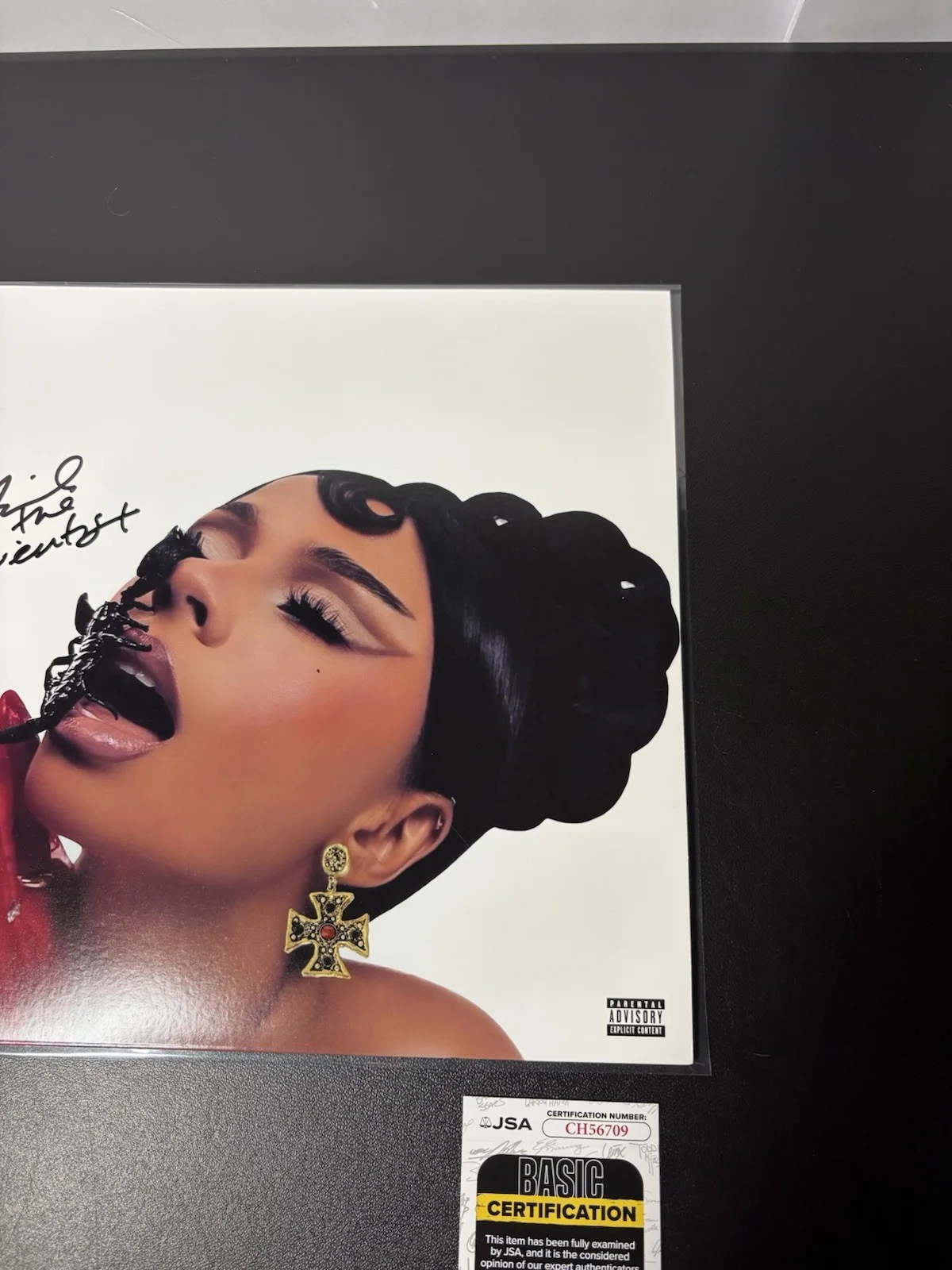 MARIAH THE SCIENTIST SIGNED BE EATEN ALIVE VINYL LP ALBUM AUTOGRAPH JSA COA HOT, изображение 4