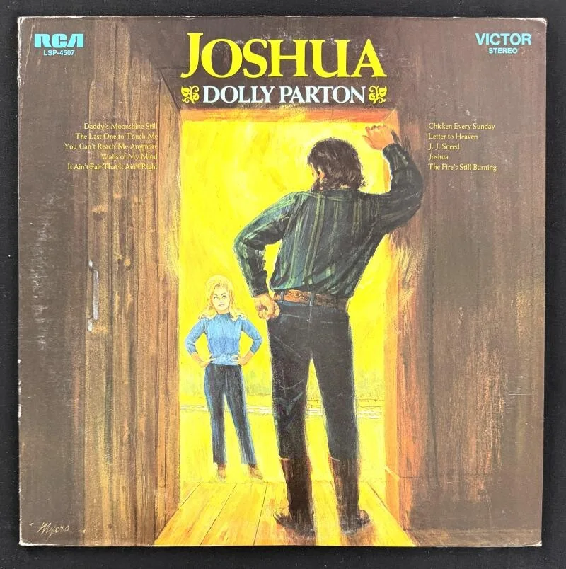 Dolly Parton — Dolly Parton Signed Autograph Album Vinyl Record LP - Joshua w/ JSA COA, image 2