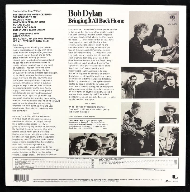Bob Dylan — Bob Dylan Signed Autograph Album Vinyl Record LP w/ Manager Jeff Rosen & JSA COA, изображение 2