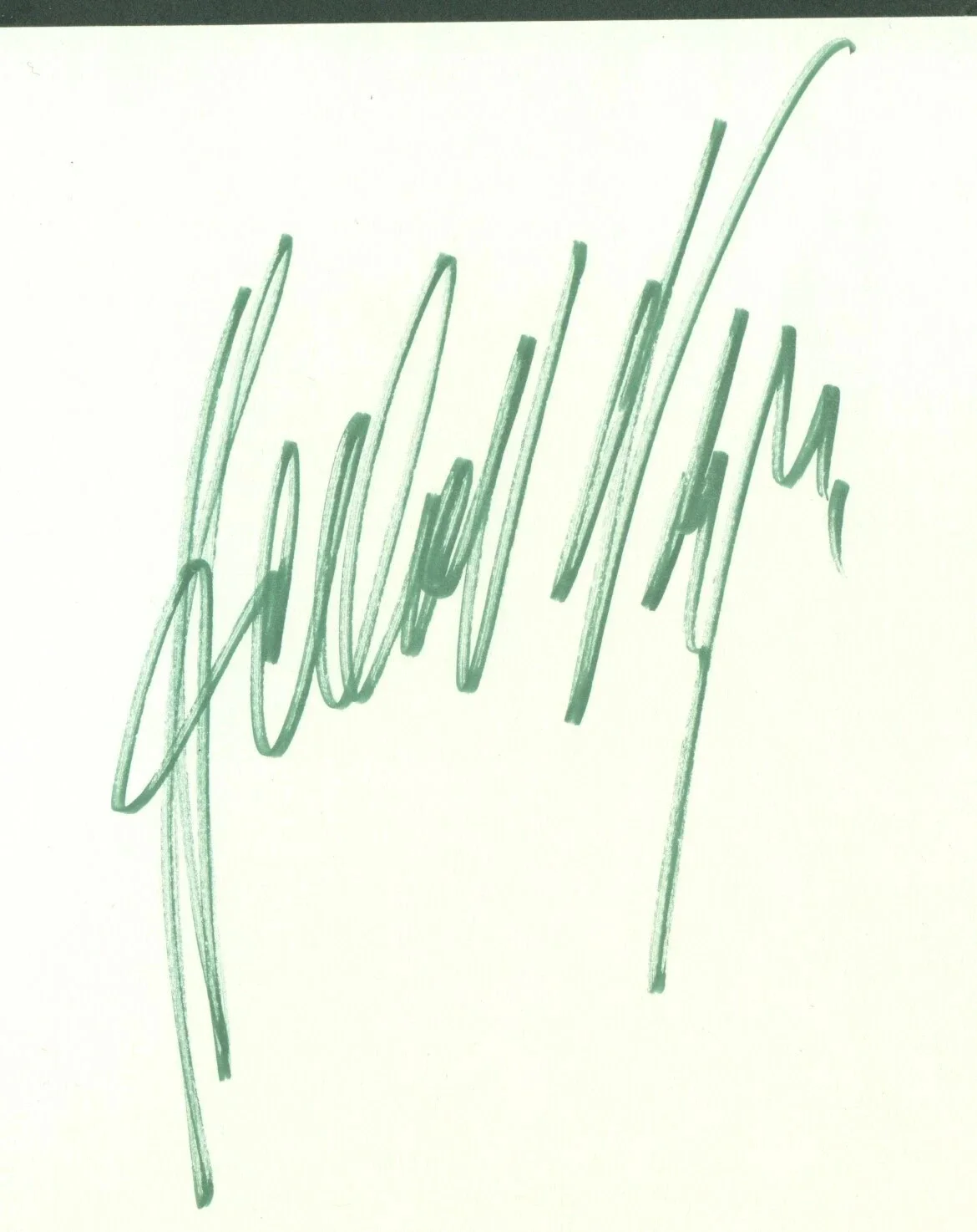Herbert von Karajan autograph signed page #A38, image 2