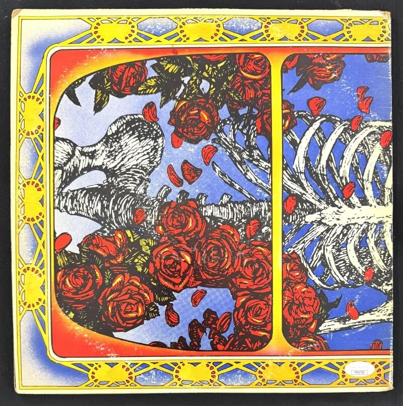 Bob Weir — Bob Weir Grateful Dead Signed Autograph Album Record Skull and Roses w/ JSA COA, изображение 2