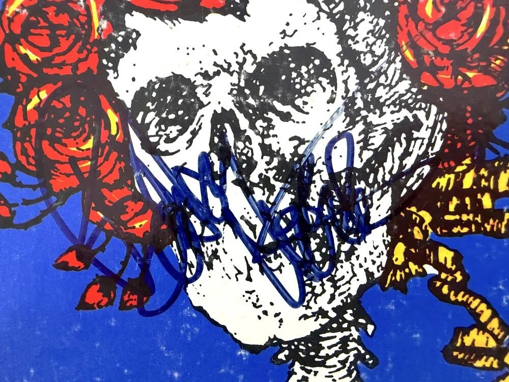 Bob Weir — Bob Weir Grateful Dead Signed Autograph Album Record Skull and Roses w/ JSA COA, изображение 3