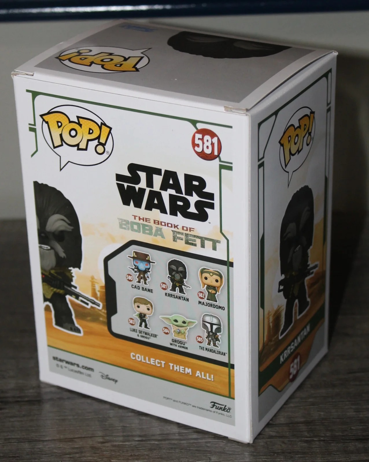 Carey Jones — Carey Jones Auto Star Wars Funko Pop! #581 KRRSANTAN JSA WITNESS COA, изображение 5