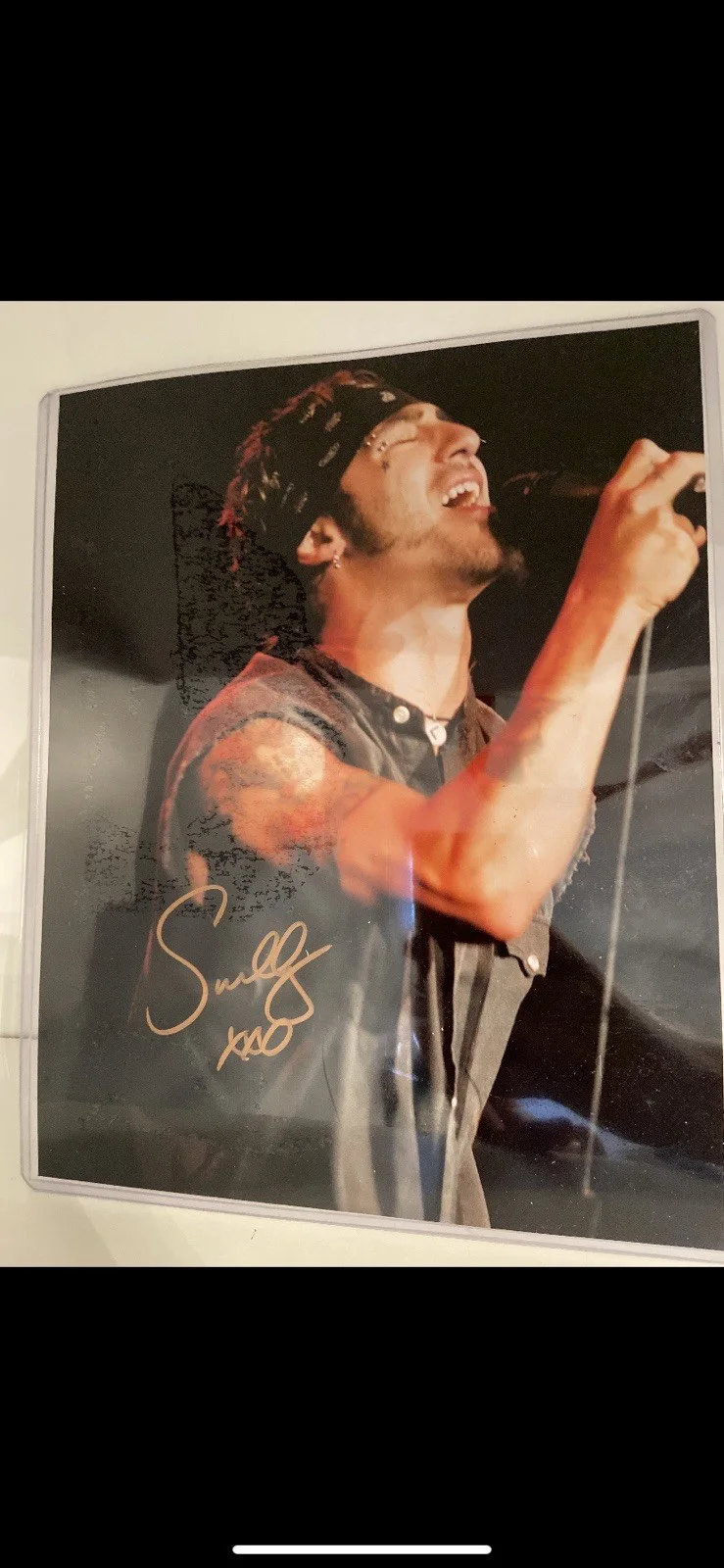Signed Sully Erna Picture, image 2