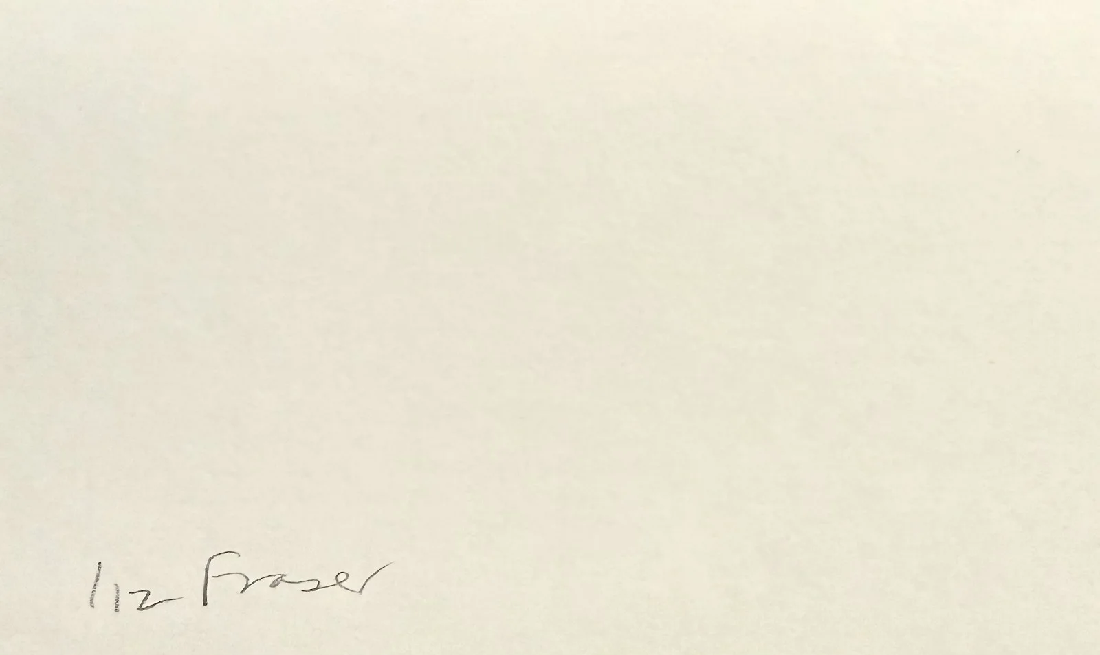 Liz Fraser — LIZ FRASER Signed Autographed 3" x 5" INDEX CARD CARRY ON SERIES THE AVENGERS, image 2