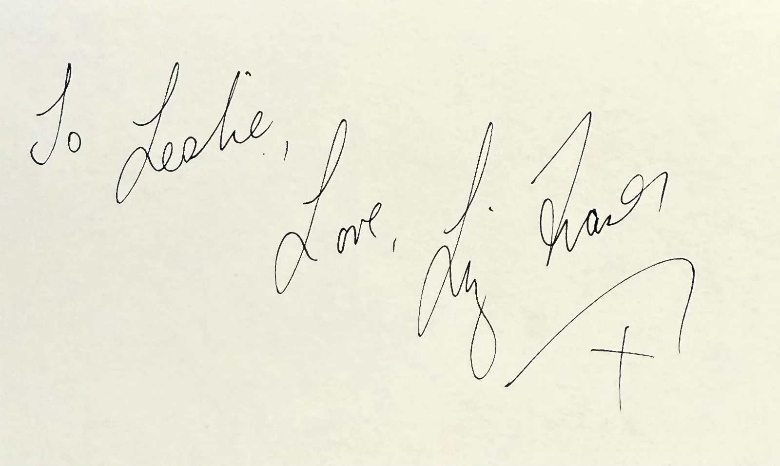 Liz Fraser — LIZ FRASER Signed Autographed 3" x 5" INDEX CARD CARRY ON SERIES THE AVENGERS, image 3