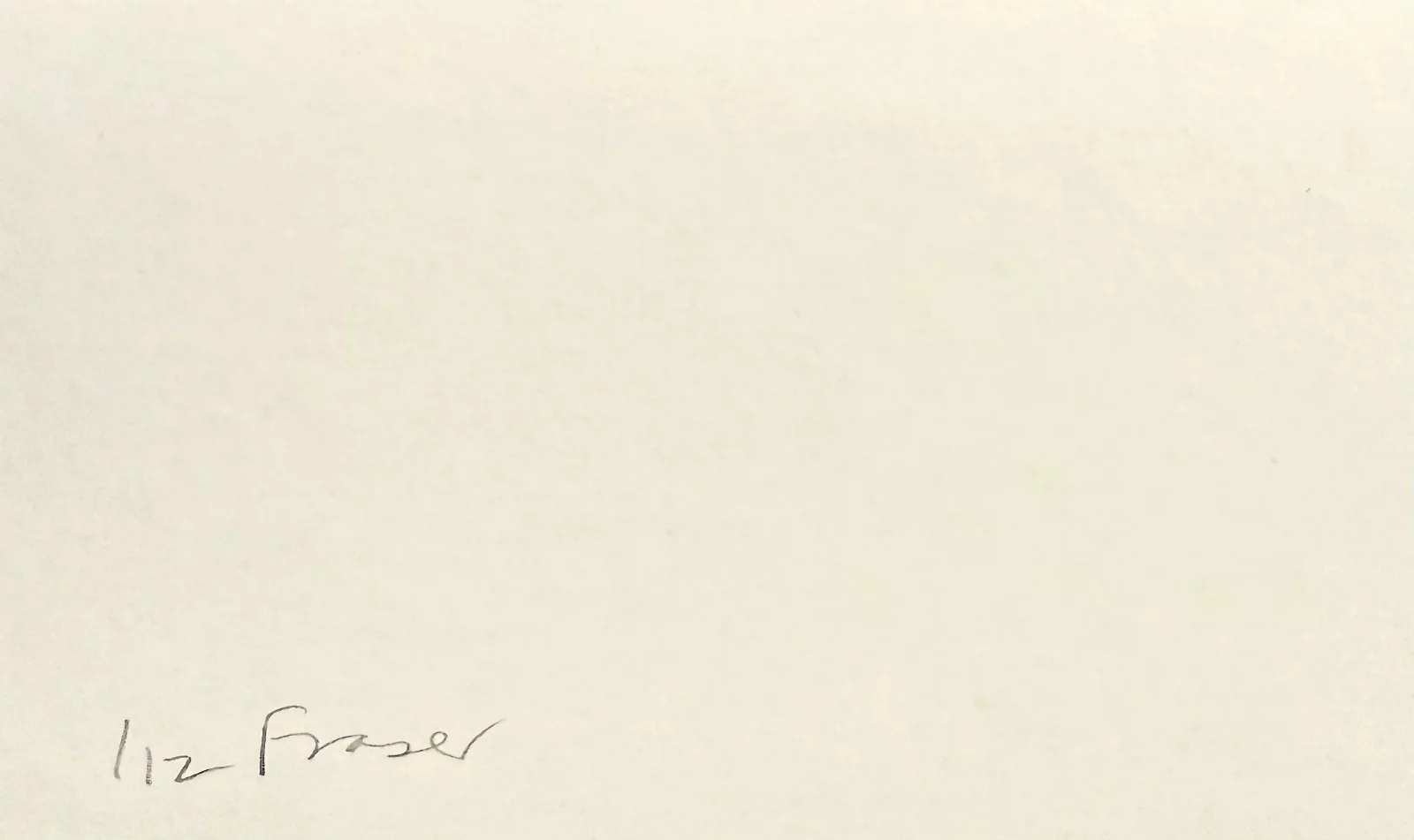 Liz Fraser — LIZ FRASER Signed Autographed 3" x 5" INDEX CARD CARRY ON SERIES THE AVENGERS, image 4