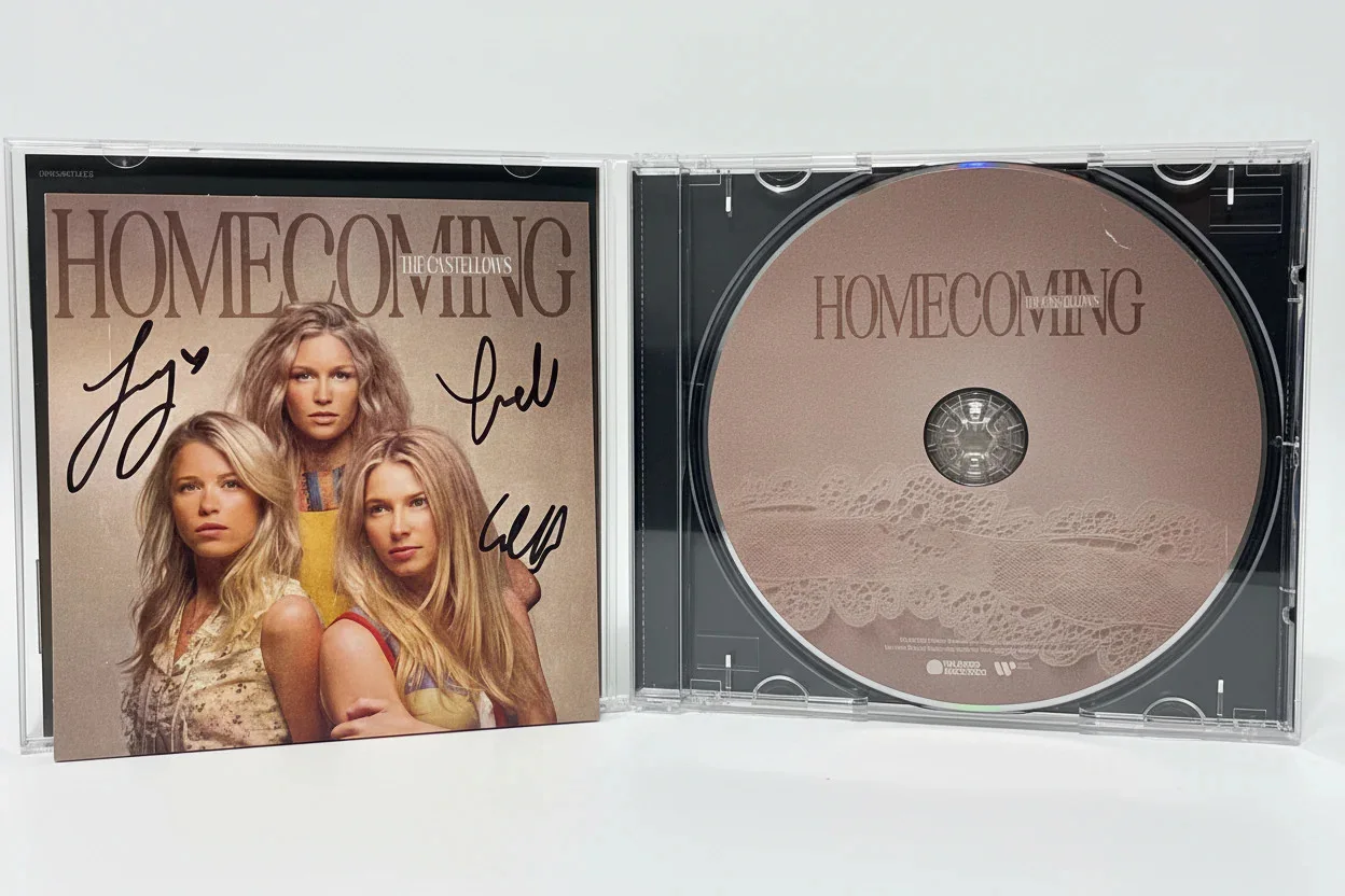 Signed The Castellows - Homecoming - CD, image 2
