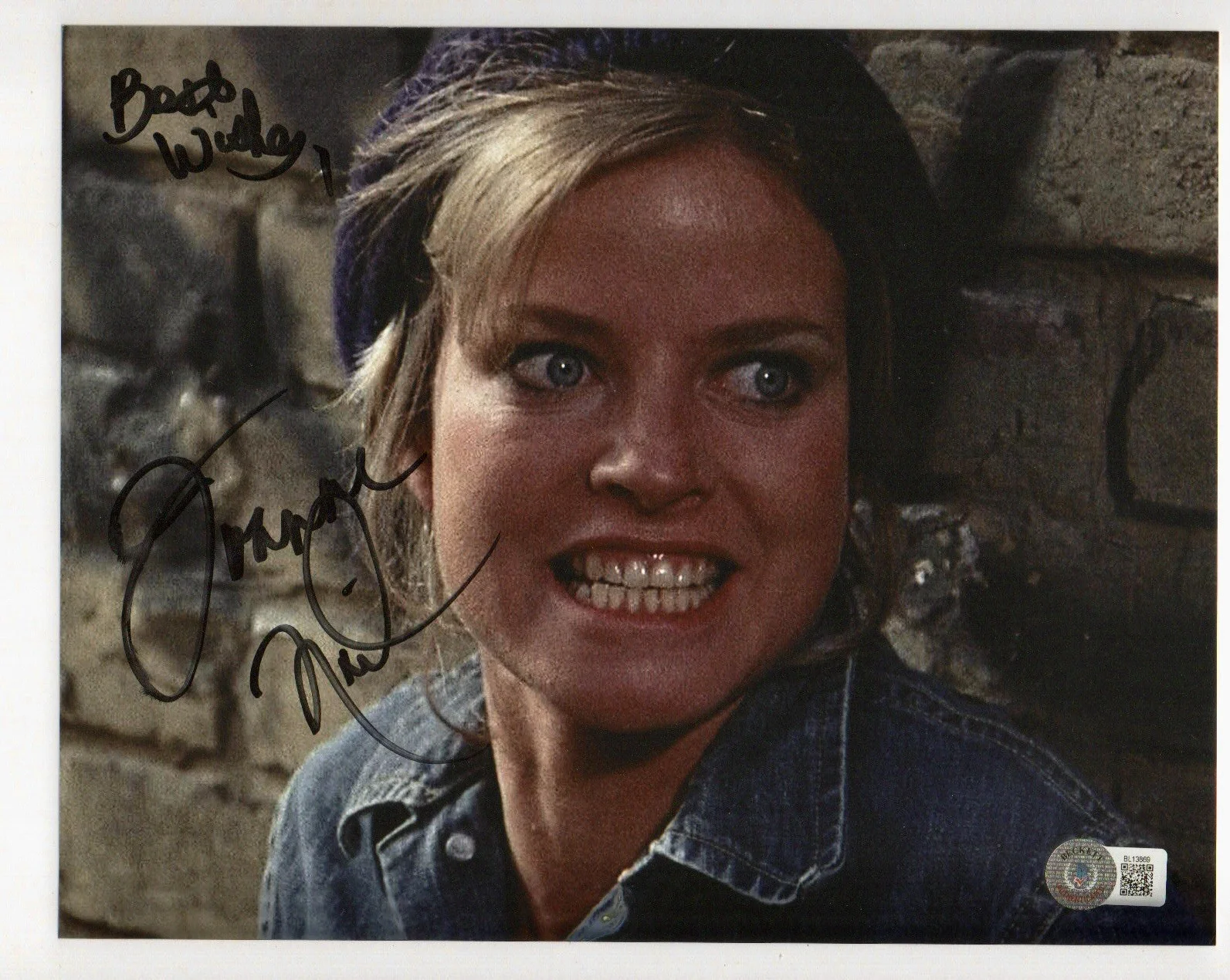 Joanne Nail — Joanne Nail autographed signed 8x10 photo Beckett BAS COA Sexy Hot The Visitor