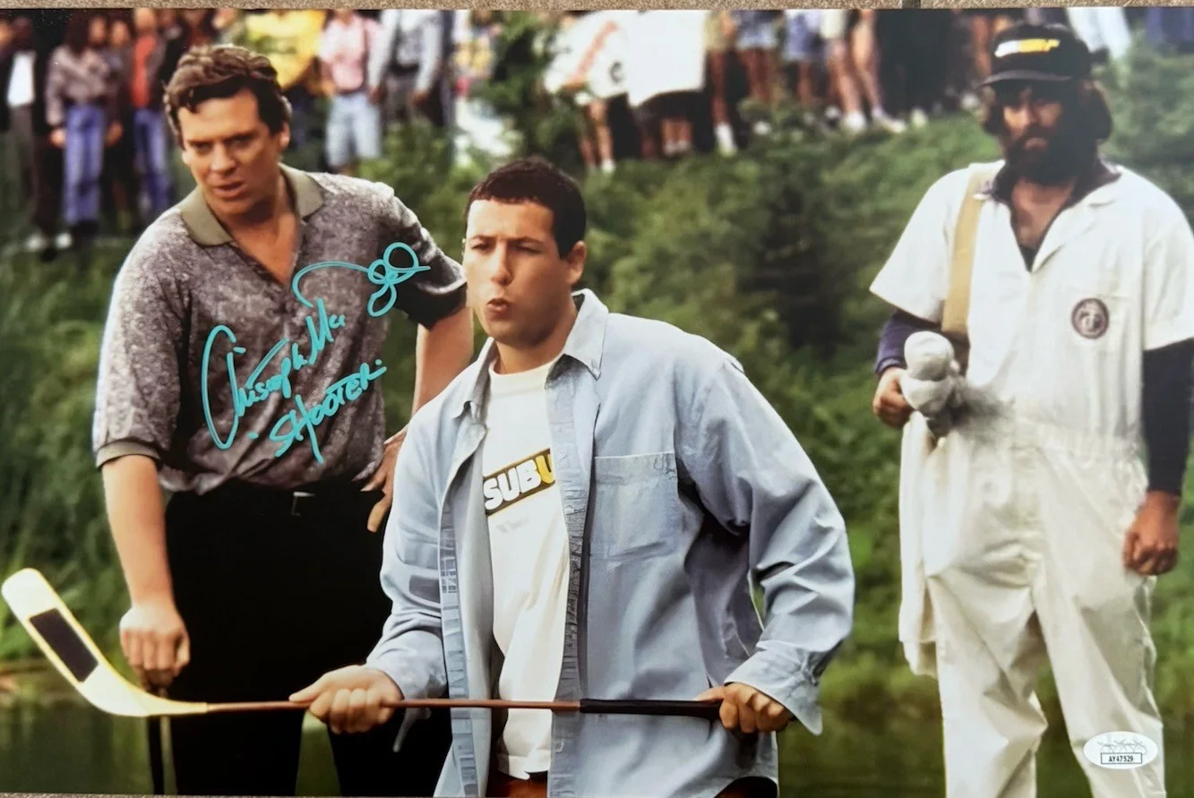 Christopher Mcdonald — Christopher Mcdonald ( Shooter ) Signed 11x17 Happy Gilmore Photo JSA
