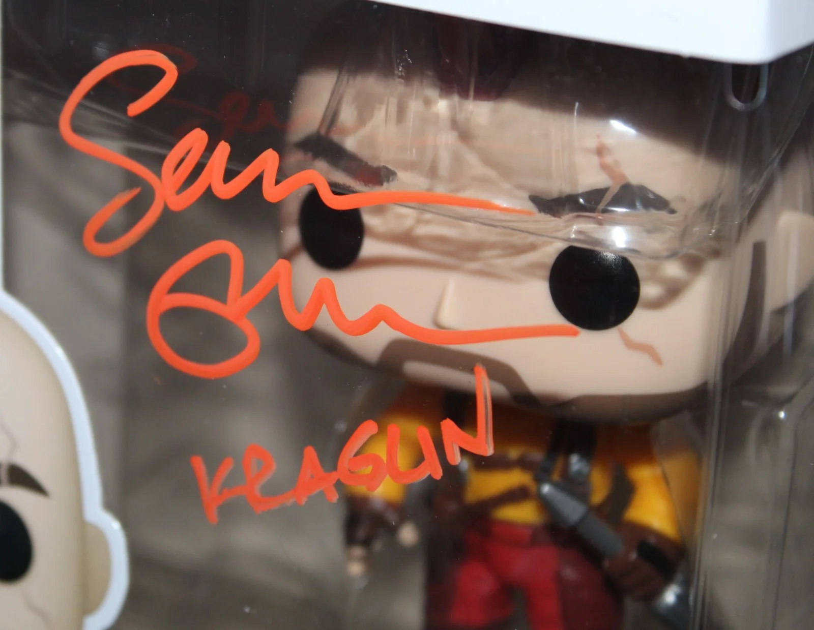 Sean Gunn — Sean Gunn Signed Kraglin Funko Pop JSA COA Marvel Guardians Of The Galaxy Vol 3, image 2