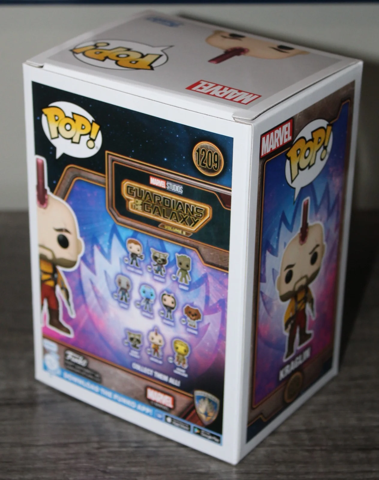 Sean Gunn — Sean Gunn Signed Kraglin Funko Pop JSA COA Marvel Guardians Of The Galaxy Vol 3, image 5
