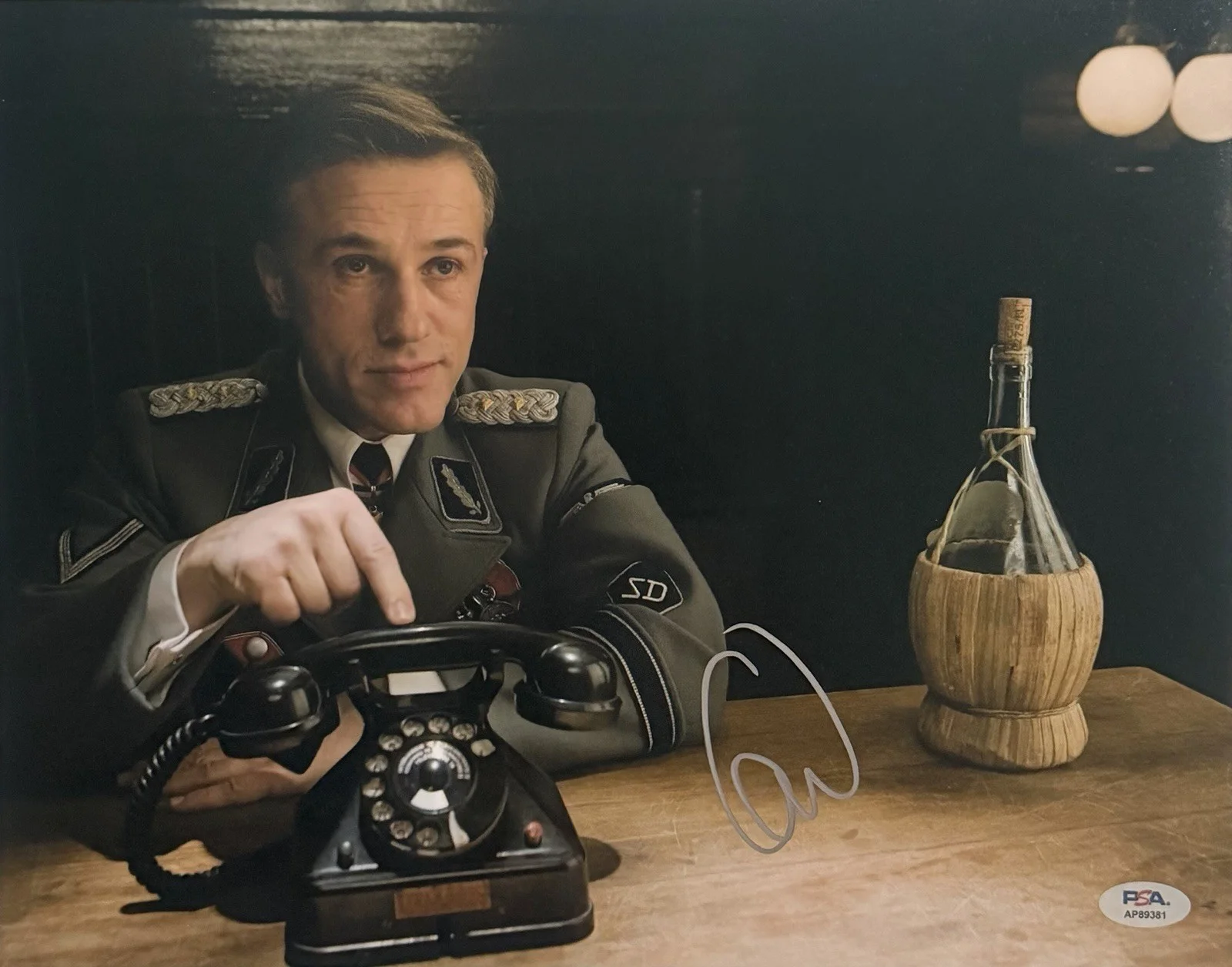 Christoph Waltz — CHRISTOPH WALTZ SIGNED 11x14 PHOTO INGLORIOUS BASTARDS PSA - A, image 2