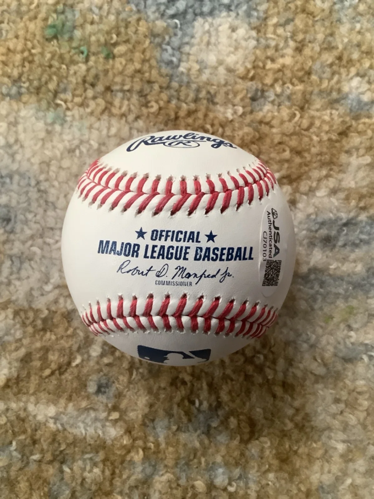 Garrett Morris — Garrett Morris Signed Autographed Baseball JSA CJ70103 B SNL Chico Escuela, image 2