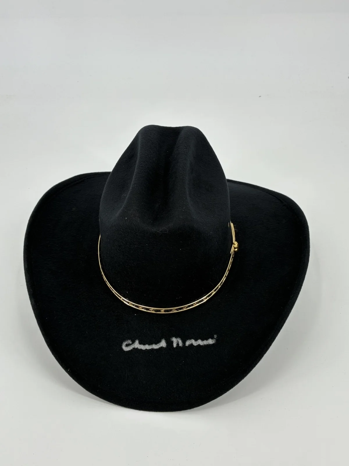 Chuck Norris — Chuck Norris Signed Autographed Cowboy Hat Radtke Sports COA, image 2