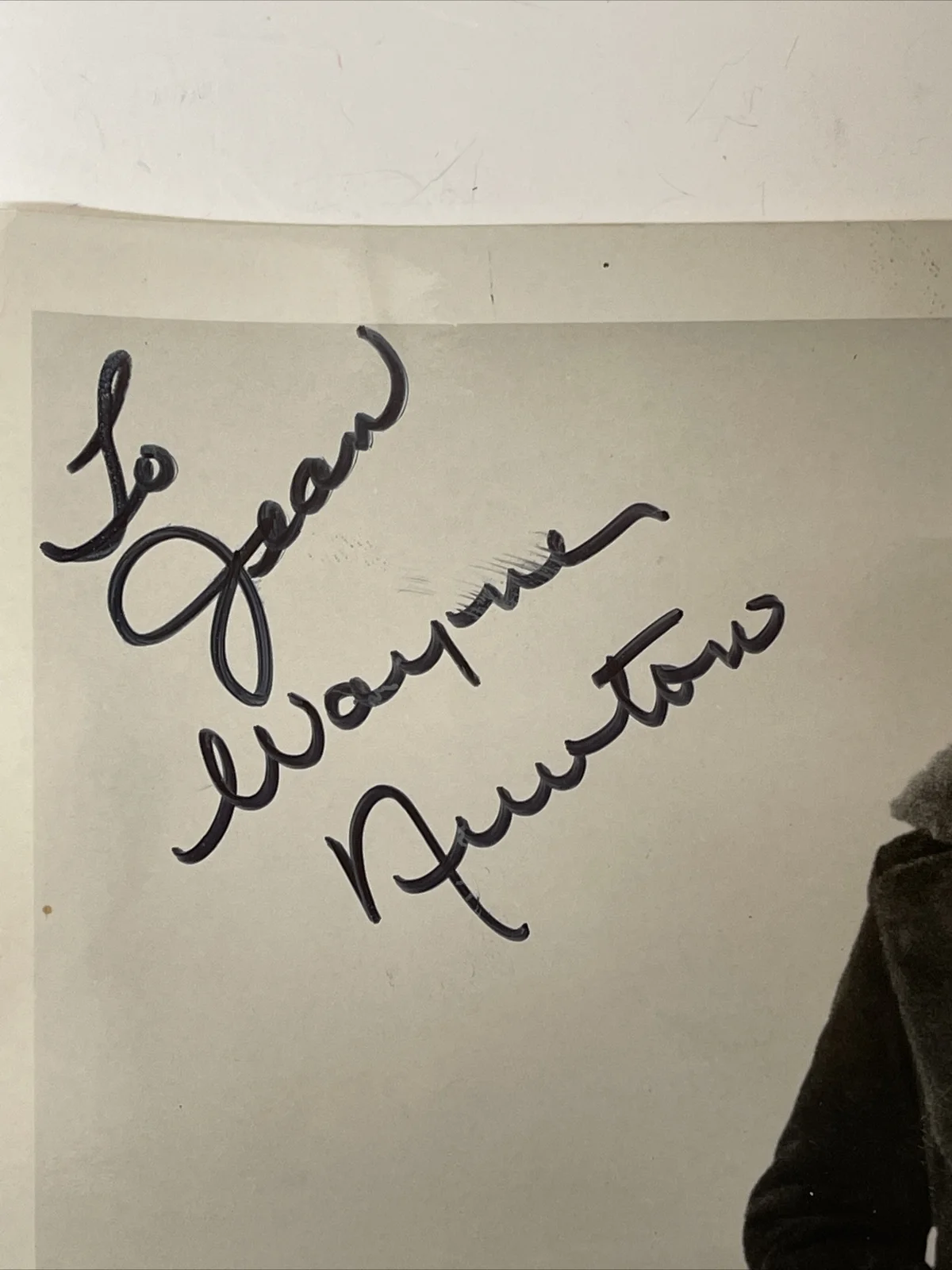 Young Wayne Newton Signed Personalized Autographed 8x10 Photograph Black & White, изображение 3